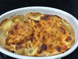 Endives bonne femme en gratin (pommes de terre lardons)