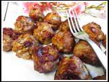 Boulettes de chair à saucisse au cognac