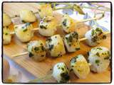 Brochettes de noix de saint Jacques