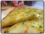 Galette de pommes de terre à la tomme des Pyrénées