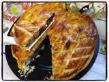 Galette des rois à la poire et au chocolat