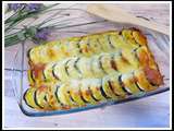 Gratin de courgettes et pommes de terre