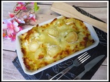 Gratin de pommes de terre au chèvre