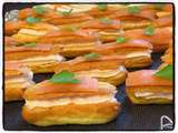 Minis éclairs au saumon fumé