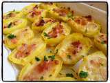 Pommes de terre farcies aux lardons