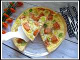 Quiche au saumon et aux poireaux