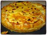 Quiche rustique aux pommes de terre et à la vache qui rit