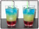 Rainbow cocktail