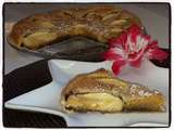 Tarte amandine pomme choco