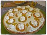 Tarte mousseline aux abricots