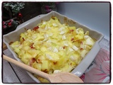 Tartiflette de poireaux