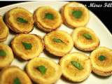 Crabe : Mini Tartelettes Crabe Lait de coco Coriandre