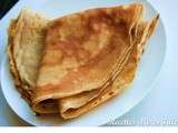 Crepes / Chandeleur :  Dutch Pancakes  - Crepes hollandaises