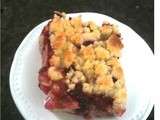 Fruits rouges : Crumble bananes-framboises