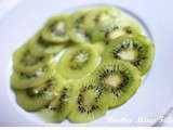 Kiwi : Carpaccio de Kiwis