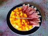 Jambon aux fruits