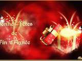 Joyeux Noël et bonnes fêtes de fin d’année