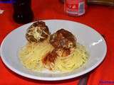 Boulettes de boeuf provençales à la sauce au vin rouge