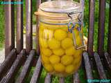 Conserve mirabelles au sirop