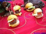 Mini burger fait maison