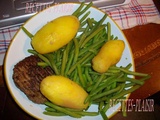 Steak haché aux légumes