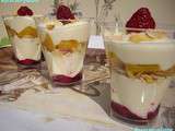 Tiramisu amandes et aux fruits