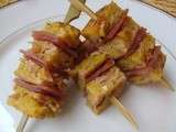 Brochette de Tortilla et jambon cru