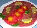 Carpaccio de Boeuf