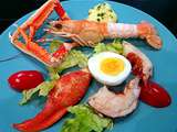 Homard et Langoustines mayonnaise