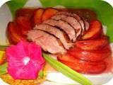 Magret de Canard aux Nectarines