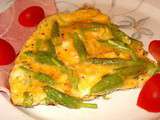 Omelette aux Asperges des bois