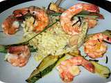 Riz aux Gambas et Fruits de mer