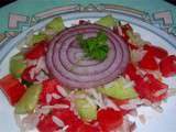 Salade Riz - Tomate - Concombre