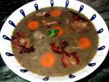 Soupe aux Lentilles vertes