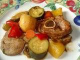 Tagine d'Agneau aux Légumes variés