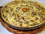 Tarte aux Quatre Champignons