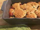 Cobbler aux prunes