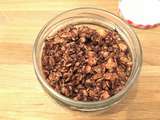 Granola gourmand chocolat/noisette