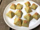 Petits cakes au pesto de fanes de carottes