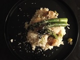 Risotto aux asperges vertes et St-Jacques