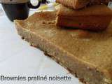 Brownies praliné noisette