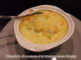 Cassolette saumon et st jacques sauce mornay