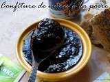 Confiture de mûres et poire