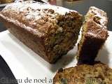 Gâteau de noël aux fruits confits