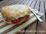 Millefeuille de crêpes