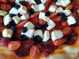 Pizza tomates cerises feta