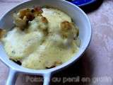 Poisson au persil en gratin