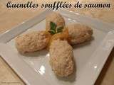 Quenelles soufflees de saumon