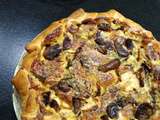 Quiche aux champignons noix et fourme d'ambert