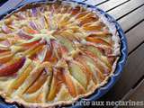 Tarte aux nectarines et melon